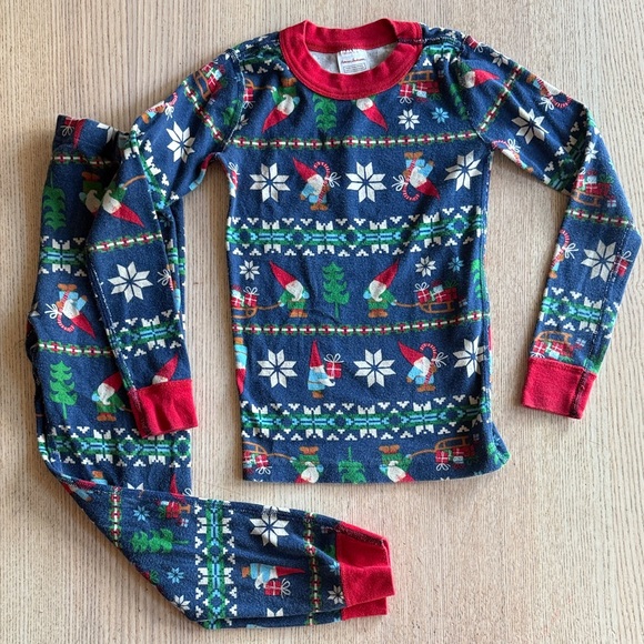 Hanna Andersson Christmas Holiday Gnome Pajamas - Picture 1 of 5